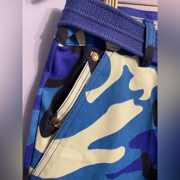 Urban City Cotton Polyester Blend Mens Cargo Shorts Size 32 Streetwear - Picture 4 of 10